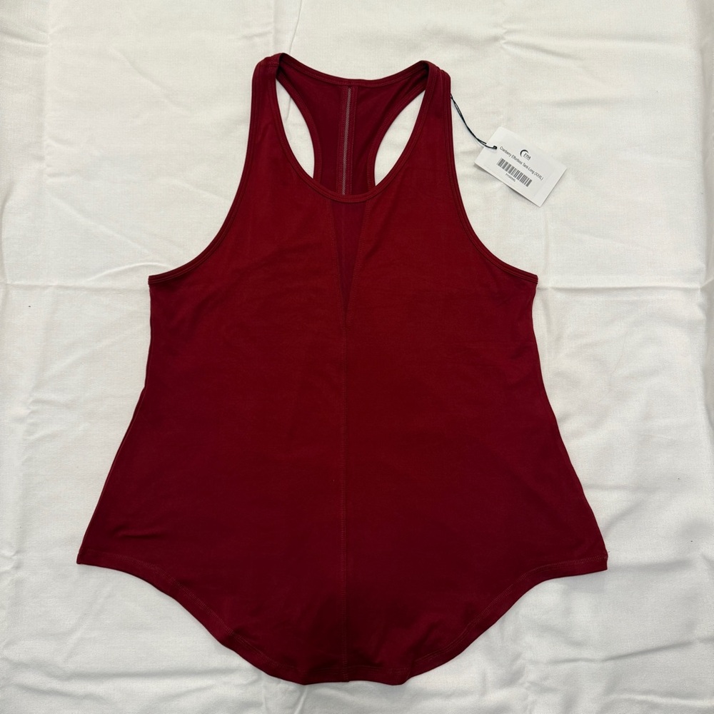 ZYIA Active Effortless Tank Top Womens 3XL - Deep Red